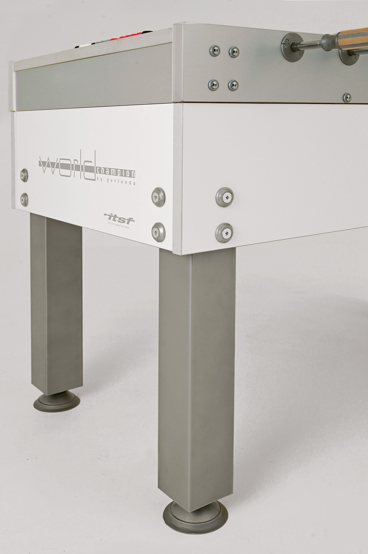 Gambe in metallo quadrate (cm. 10 x 10)