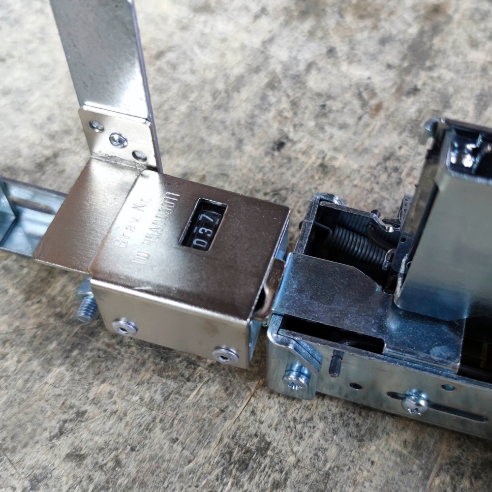 La gettoniera meccanica con contapartite protetto