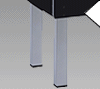 Gambe quadrate